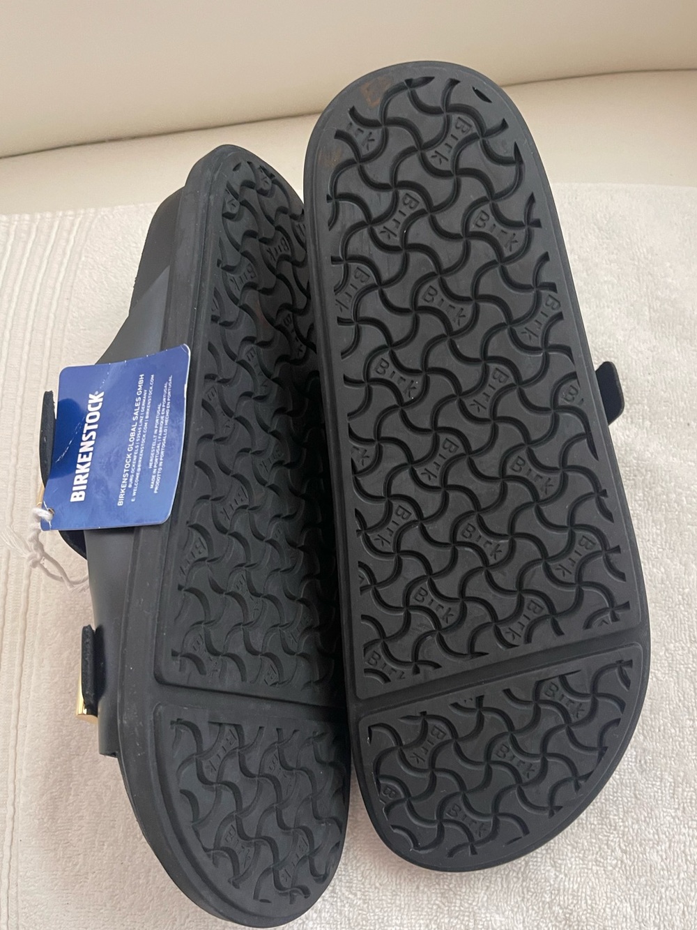 NWT BIRKENSTOCK St. Barths Natural Leather Sandals - Picture 10 of 12